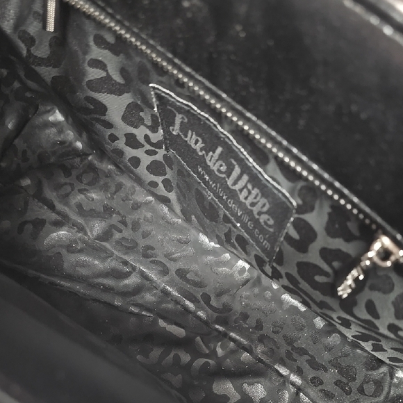 Betsey Johnson Pink and Black Tote - Picture 3 of 6